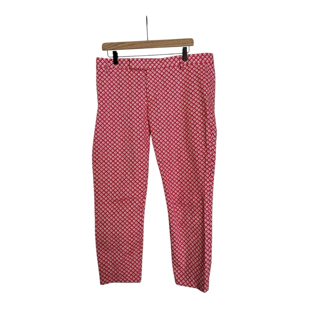 Gap Slim Cropped Lantern Pattern Pants - image 1